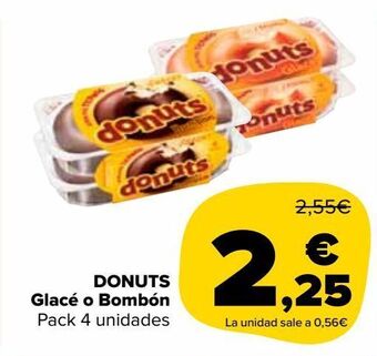 Carrefour Market Donuts glacé o bombón oferta