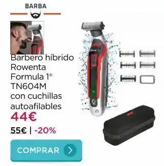 La tienda en casa Barbero rowenta oferta