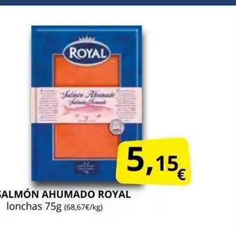 Supermercados MAS Salmón ahumado royal lonchas oferta