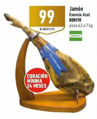Supermercados Deza Jamón esencia azul benito oferta