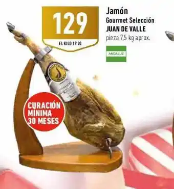 Supermercados Deza Jamón gourmet selección juan de valle oferta
