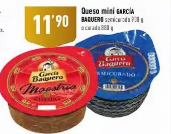 Supermercados Deza Queso mini garcía baquero semicurado o curado oferta