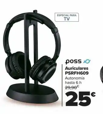 Carrefour Poss auriculares psrfh609 oferta