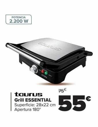 Carrefour Taurus grill essential oferta