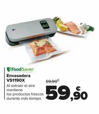Carrefour Envasadora vs1190x foodsaver oferta