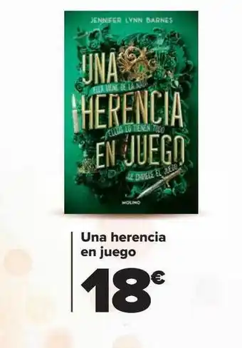 Carrefour Un herencia en juego oferta