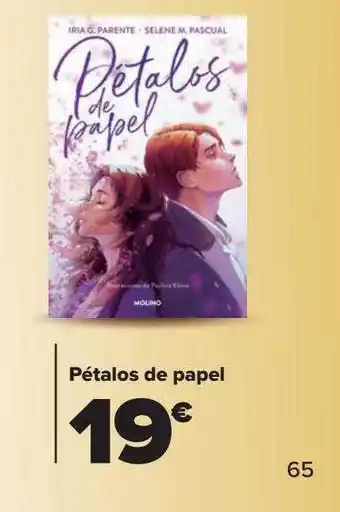 Carrefour Pétalos de papel oferta