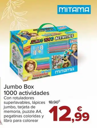 Carrefour Jumbo box 1000 actividades mitama oferta