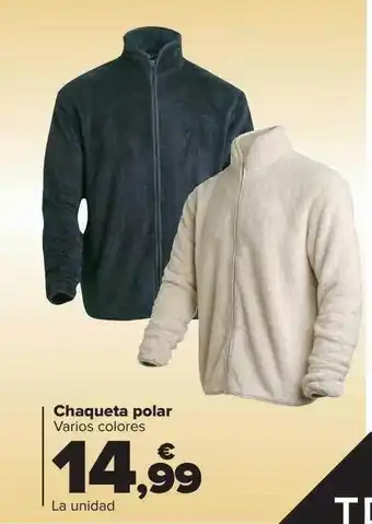 Carrefour Chaqueta polar oferta