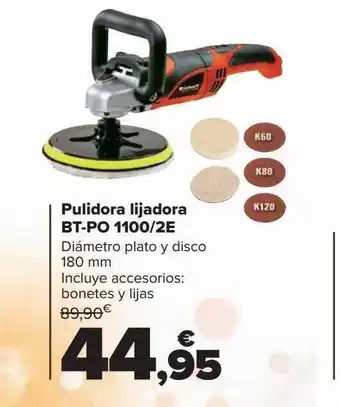 Carrefour Pulidora lijadora bt-po 1100 2e oferta
