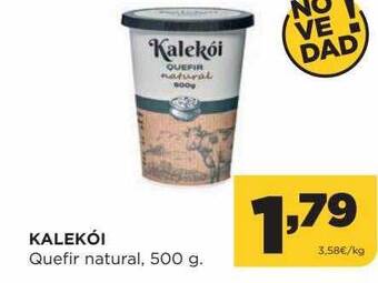 Alimerka Kalekói quefir natural oferta