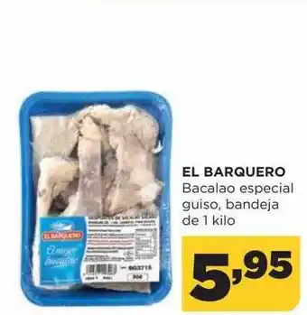 Alimerka El barquero bacalao especial guiso bandeja oferta