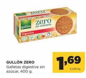 Alimerka Gullón zero galletas digestive sin azúcar oferta