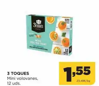 Alimerka 3 toques mini volovanes 12 oferta