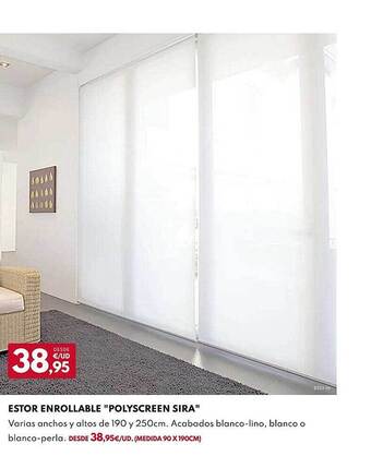 BricoCentro Estor enrollable oferta
