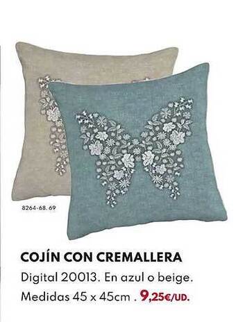 BricoCentro Cojín con cremallera oferta