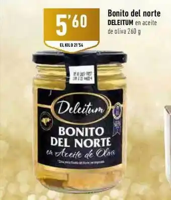 Supermercados Deza Bonito del norte deleitum en aceite de oliva oferta