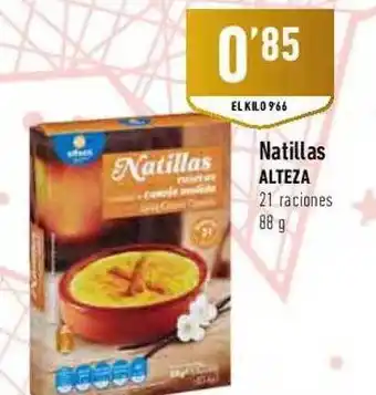 Supermercados Deza Natillas alteza 21 raciones oferta