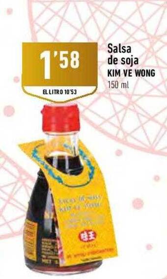 Supermercados Deza Salsa de soja kim ve wong oferta