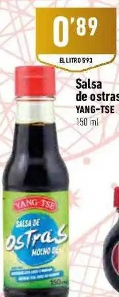 Supermercados Deza Salsa de ostras yang-tse oferta