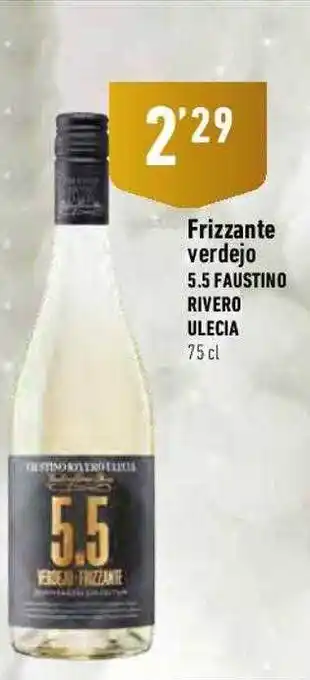 Frizzante verdejo 5.5 faustino rivero ulecia