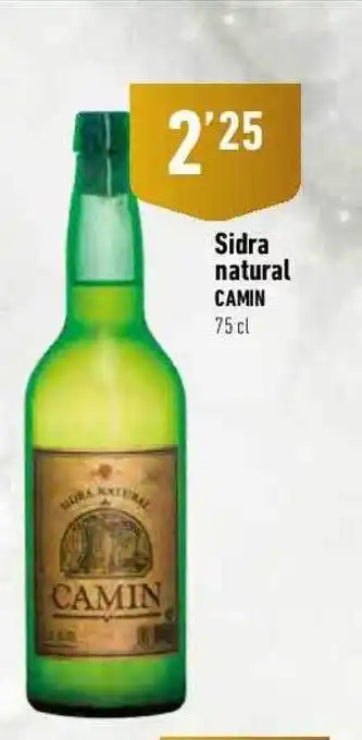 Supermercados Deza Sidra natral camin oferta