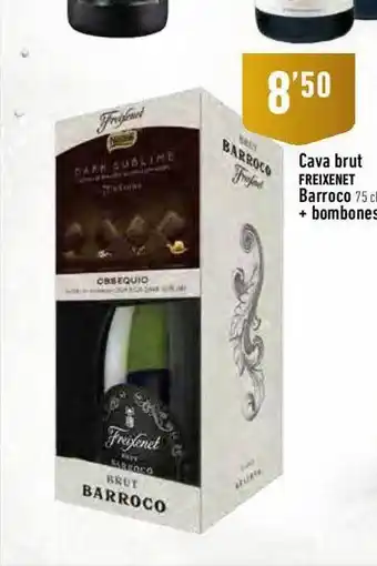 Supermercados Deza Cava brut freixenet barroco + bombones oferta