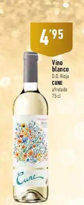 Supermercados Deza Vino blanco d.o. rioja cune afrutado oferta