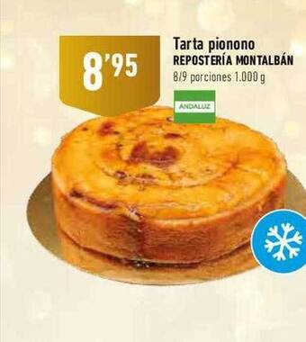 Supermercados Deza Tarta pionono repostería montalbán oferta