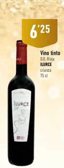 Supermercados Deza Vino tinto d.o. rioja ilurce crianza oferta