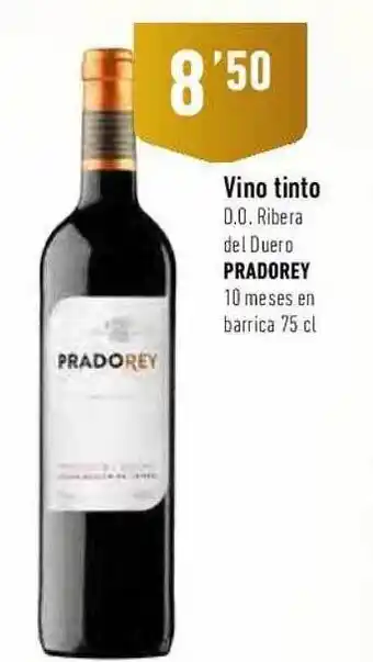 Supermercados Deza Vino tinto d.o. ribera del duero pradorey 10 meses en barrica oferta