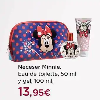 El Corte Inglés Necesar minnie. eau de toilette y gel oferta