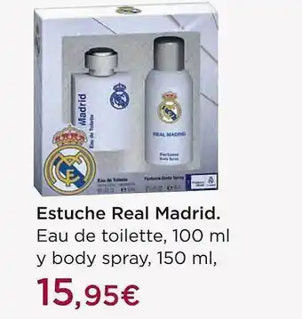 El Corte Inglés Estuche real madrid eau de toilette y body spray oferta