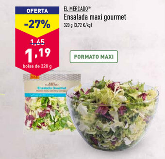 ALDI El Mercado Ensalada maxi gourmet 320g oferta