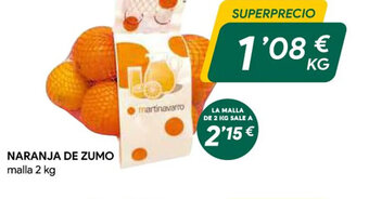 Masymas Naranja de Zumo oferta