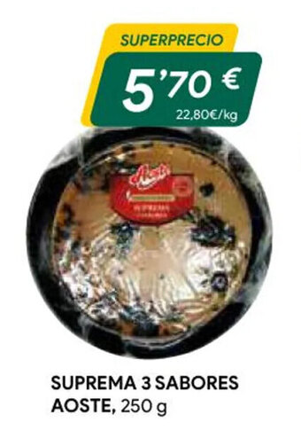 Masymas Suprema 3 Sabores Aoste oferta