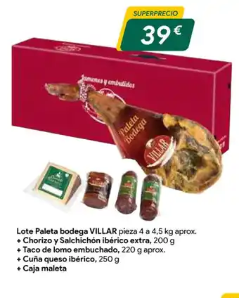 Masymas Lote Paleta Bodega Villar oferta