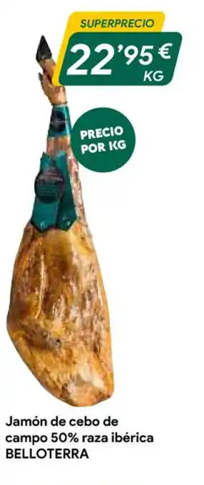 Masymas Jamón De Cebo Campo 50% Raza Ibérica Belloterra oferta