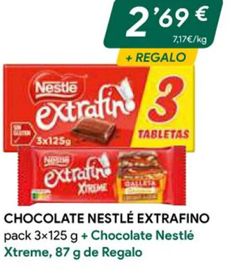 Masymas Chocolate Nestlé Extrafino oferta