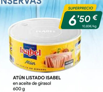 Masymas Atún Listado Isabel oferta
