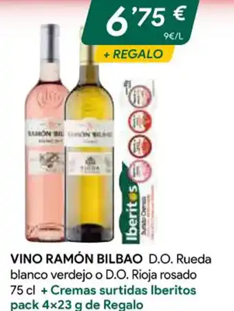 Masymas Vino Ramón Bilbao oferta