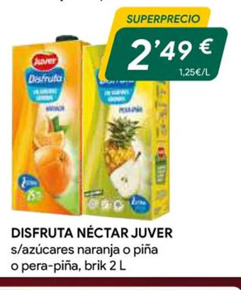 Masymas Disfruta Néctar Juver oferta