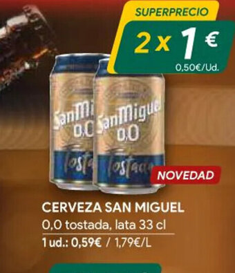 Masymas Cerveza San Miguel oferta