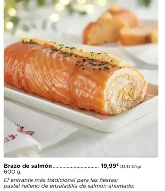 Hipercor Brazo De Salmón oferta