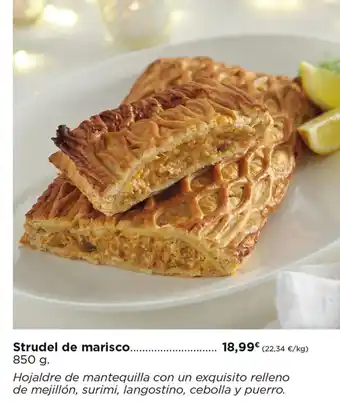 Hipercor Strudel de Marisco oferta
