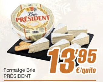 SPAR Formatge Brie Président oferta
