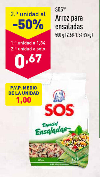 ALDI Sos Arroz para ensaladas 500g oferta
