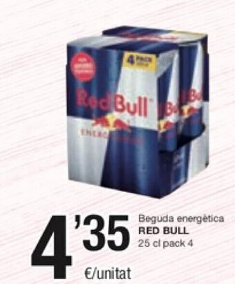 SPAR Beguda Energètica Red Bull oferta