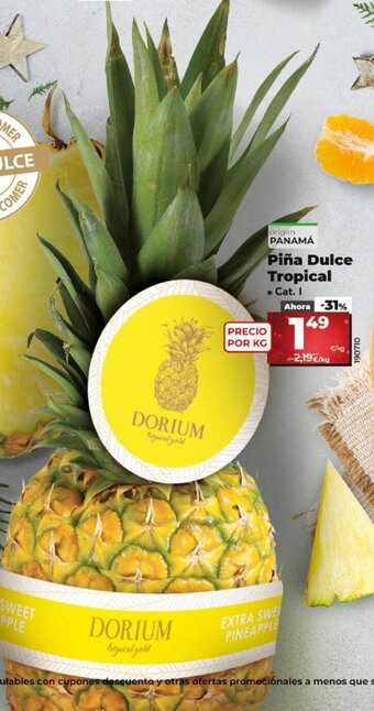 Dia Piña Dulce Tropical oferta