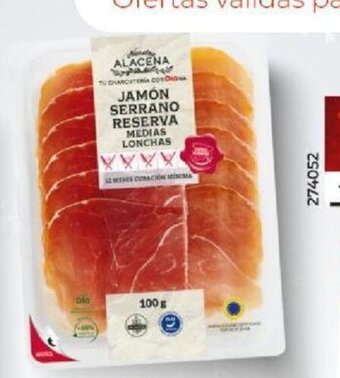 Dia Jamón Serrano Reserva En Medias Lonchas oferta